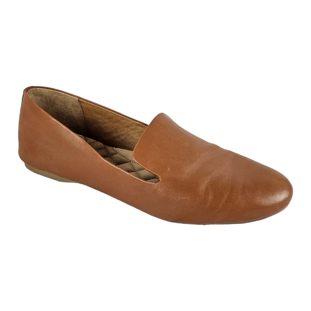 Birdies Brown Leather Loafers